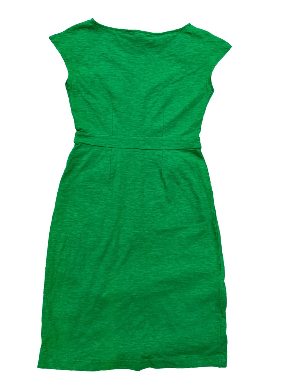 Boden NEW Green Florrie Broderie Jersey Dress 4L Eyelet Pockets NWOT Womens Bold - Picture 4 of 11